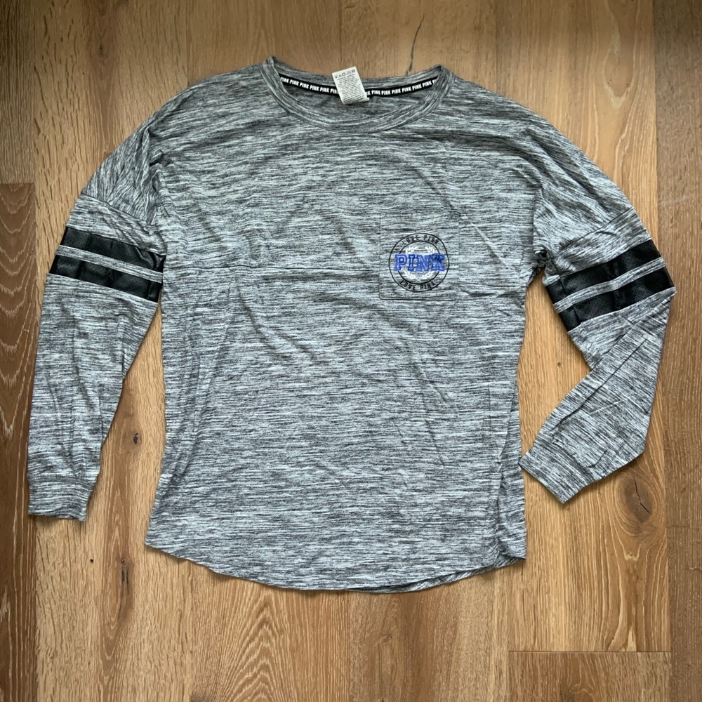 VS Pink long sleeve athletic shirt